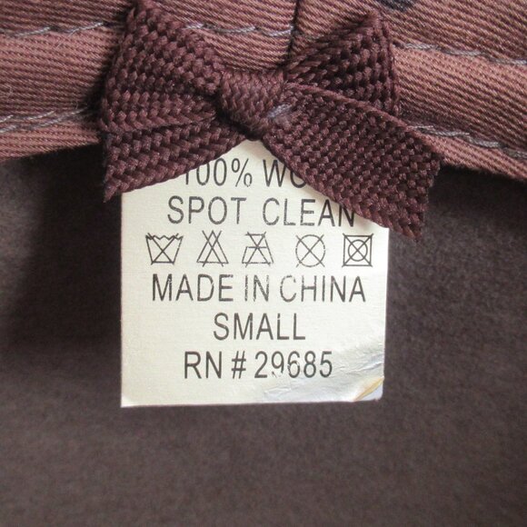 Pendleton 100% Virgin Wool Cap Newsboy Cabbie Hat Men's Size Small Brown Color - Picture 8 of 8